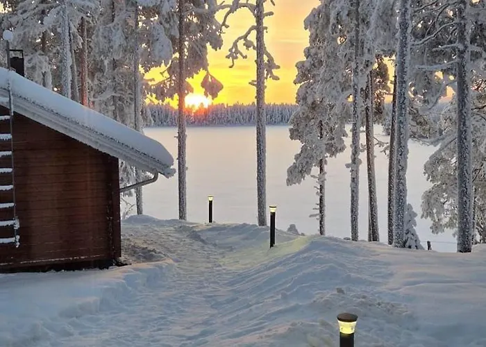 아파트 Northern Glow, Kemijoki 로바니에미