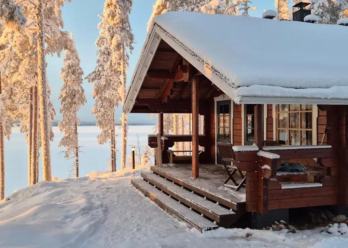 公寓 Northern Glow, Kemijoki 罗瓦涅米